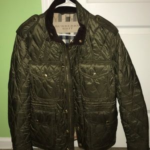 Quilted Burberry jacket